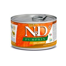 Farmina N&D Quail & Pumpkin / Консервы Фармина для собак Перепел с Тыквой (цена за упаковку)
