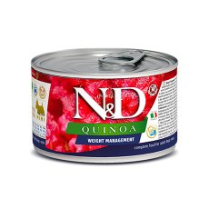 Farmina N&D Quinoa Weight Management / Консервы Фармина для собак Контроль веса Киноа (цена за упаковку)