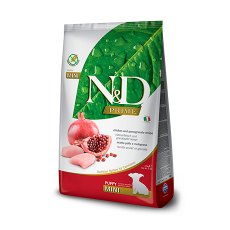 Farmina N&D Prime Line Puppy Mini Chicken & Pomegranate Grain free / Сухой Беззерновой корм Фармина для Щенков Мелких пород Курица с Гранатом