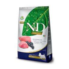 Farmina N&D Prime Line Adult Mini Lamb & Blueberry Grain free / Сухой Беззерновой корм Фармина для взрослых собак Мелких пород Ягненок с Черникой