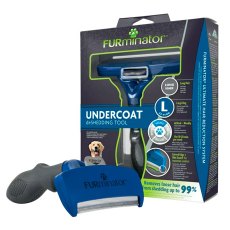 FURminator L Large Dog Long Hair / Фурминатор для собак Крупных пород с  Длинной шерстью