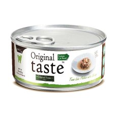 Pettric Original Taste Tuna Loin Flakes & Whole Shrimp in Sauce / Беззерновые консервы Петрик для кошек Тунец с креветками в соусе (цена за упаковку)