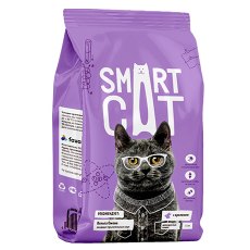 Smart Cat / Сухой корм Смарт Кэт для взрослых кошек с Кроликом