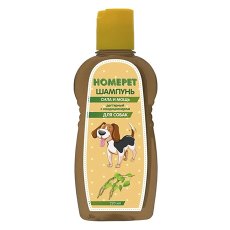Homepet Сила и Мощь / Шампунь Хоумпет для собак Дегтярный с кондиционером