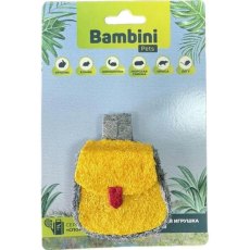 Bambini Pets / Игрушка Бамбини Петс для Грызунов Рюкзак из люфы