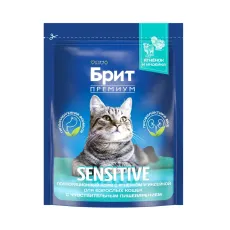 Brit Premium Sensitive / Сухой корм Брит Премиум Гипоаллергенный для кошек с Чувствительным пищеварением Ягненок Индейка