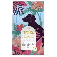 Florida Dog Adult Medium Breed Chicken & Apple / Сухой корм Флорида для взрослых собак Средних пород Курица яблоко