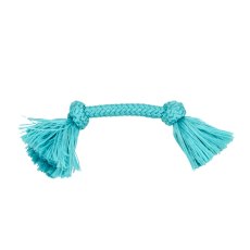 Playology Dri-tech Rope / Игрушка Плэйолоджи для собак жевательный канат с ароматом арахиса Голубой
