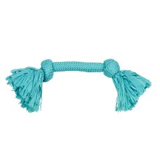 Playology Dri-tech Rope / Игрушка Плэйолоджи для собак жевательный канат с ароматом арахиса Голубой