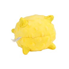 Playology Puppy Sensory Ball / Игрушка Плэйолоджи для Щенков сенсорный плюшевый мяч с ароматом курицы Желтый