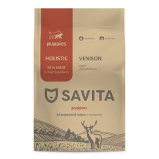 Savita Puppies Venison / Сухой Беззерновой корм Савита для Щенков с Олениной