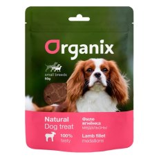 Organix / Лакомство Органикс для собак малых пород Медальоны из филе ягненка 100% мясо