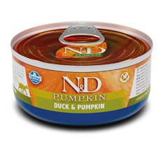 Farmina N&D Duck & Pumpkin / Консервы Фармина для кошек Утка с Тыквой (цена за упаковку)
