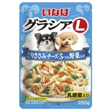 Inaba Gracia L / Паучи Инаба Грация-Л для собак Куриное филе с сыром и овощами в желе (цена за упаковку)