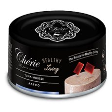 Pettric Cherie Healthy Living Tuna Mousse / Беззерновые консервы Петрик для кошек Мусс из Тунца (цена за упаковку)