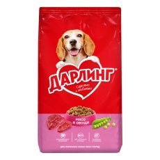 Дарлинг / Сухой корм для взрослых собак Мясо и Овощи