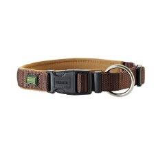 Hunter Neoprene VP / Ошейник Хантер для собак нейлон неопрен Коричнево-карамельный