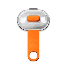 Max & Molly Matrix Ultra LED / Фонарик Макс и Молли для собак на ошейник, шлейку, поводок Оранжевый