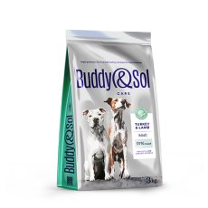 Buddy Sol Care Adult ML Turkey & Lamb / Сухой корм Бадди Сол Кэа для взрослых собак Средних и Крупных пород Индейка ягненок