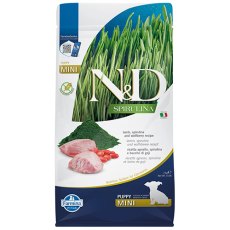 Farmina N&D Puppy Spirulina Lamb & Wolfberry Mini / Сухой корм Фармина для Щенков Мелких пород Ягненок и ягоды годжи