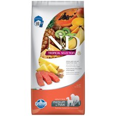 Farmina N&D Tropical Selection Adult Medium & Maxi Salmon / Сухой корм Фармина для взрослых собак Средних и Крупных пород с Лососем