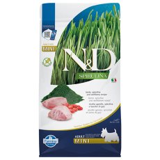 Farmina N&D Spirulina Lamb & Wolfberry Adult Mini / Сухой корм Фармина для взрослых собак Мелких пород Ягненок и ягоды годжи