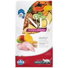 Farmina N&D Tropical Selection Adult Chicken / Сухой корм Фармина для взрослых кошек с Курицей