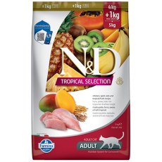 Farmina N&D Tropical Selection Adult Chicken / Сухой корм Фармина для взрослых кошек с Курицей