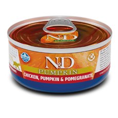 Farmina N&D Chicken Pumpkin & Pomegranate / Консервы Фармина для кошек Курица Тыквой и Гранатом (цена за упаковку)