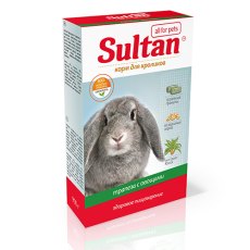 Sultan / Корм Султан для кроликов Трапеза с Овощами