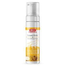 Bio PetActive Natural Honey Dry Washing foam Shampoo / Сухой шампунь Био ПетАктив для собак и кошек с натуральным медом