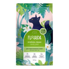 Florida Sterilized Adult Lamb & Pear / Сухой корм Флорида для Стерилизованных кошек Ягненок груша
