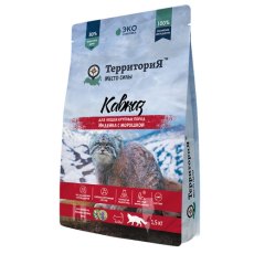 Территория Кавказ / Сухой корм для кошек Крупных пород Индейка с морошкой
