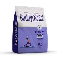 Buddy Sol Premium Sensitive Turkey / Сухой корм Бадди Сол Премиум для кошек с Чувствительным пищеварением Индейка