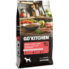 GO KITCHEN Hair+Skin Care Salmon / Сухой корм Гоу Китчен для Щенков и собак всех возрастов свежий Лосось и Овсянка