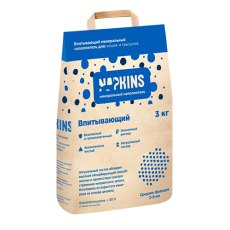 NAPKINS / Впитывающий Наполнитель Напкинс для кошачьего туалета