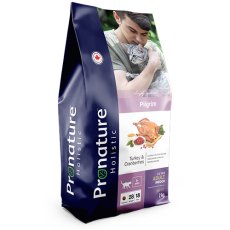 Pronature Holistic Pilgrim Adult Indoor Turkey & Cranberries / Сухой корм Пронатюр Холистик для кошек всех пород Индейка клюква