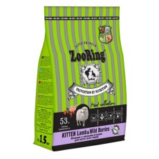 Zooring Kitten Lamb&Wild Berries / Сухой корм Зооринг для котят всех пород Ягненок с лесными ягодами