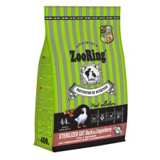 Zooring Sterilized Cat Duck&Lingonberry / Сухой корм Зооринг для стерилизованных кошек Утка с брусникой