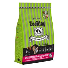 Zooring Sterilized Cat Turkey&Lingonberry / Сухой корм Зооринг для стерилизованных кошек Индейка с брусникой