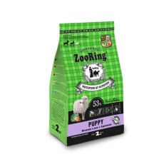 ZooRing Puppy / Сухой корм Зооринг для щенков, беременных и кормящих средних и крупных пород собак Ягненок и рис с брокколи