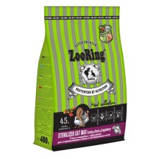 Zooring Sterilized Cat Max Turkey&Duck&Lingonberry / Сухой корм Зооринг для стерилизованных кошек Крупных пород Индейка Утка с брусникой