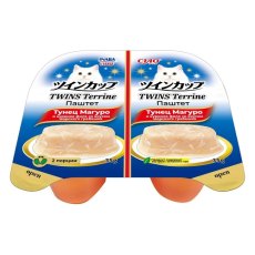 Inaba Ciao Twins Terrine / Паштет Инаба Тунец Магуро и куриное филе со вкусом морского гребешка (цена за упаковку)