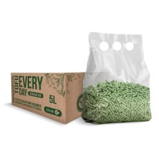 Everyday Tofu Box / Комкующийся наполнитель для кошачьего туалета с ароматом Зеленого чая