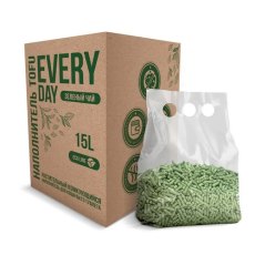 Everyday Tofu Box / Комкующийся наполнитель для кошачьего туалета с ароматом Зеленого чая