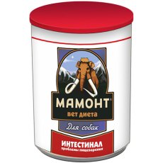 Мамонт VET Diet Intestinal / Ветеринарный влажный корм (Консервы) Интестинал для собак при нарушении Пищеварения (Цена за упаковку)