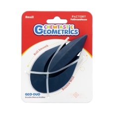 PetDreamHouse Chewtastic Geometrics Geo-Duo / Игрушка ПетДримХаус интерактивная для собак из натурального каучука