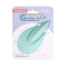 PetDreamHouse Chewtastic Geometrics Geo-Duo / Игрушка ПетДримХаус интерактивная для собак из натурального каучука