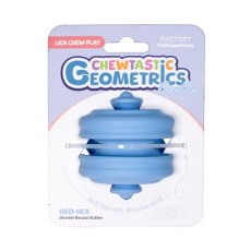 PetDreamHouse Chewtastic Geometrics Geo-Hex / Игрушка ПетДримХаус интерактивная для собак из натурального каучука