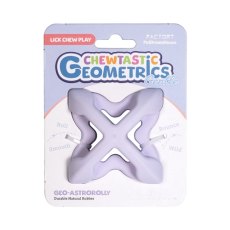 PetDreamHouse Chewtastic Geometrics Geo-AstroRolly / Игрушка ПетДримХаус интерактивная для собак из натурального каучука